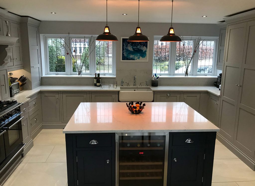 Hand Crafted In Frame Luxury Shaker Kitchen Handmade Bespoke Kitchens